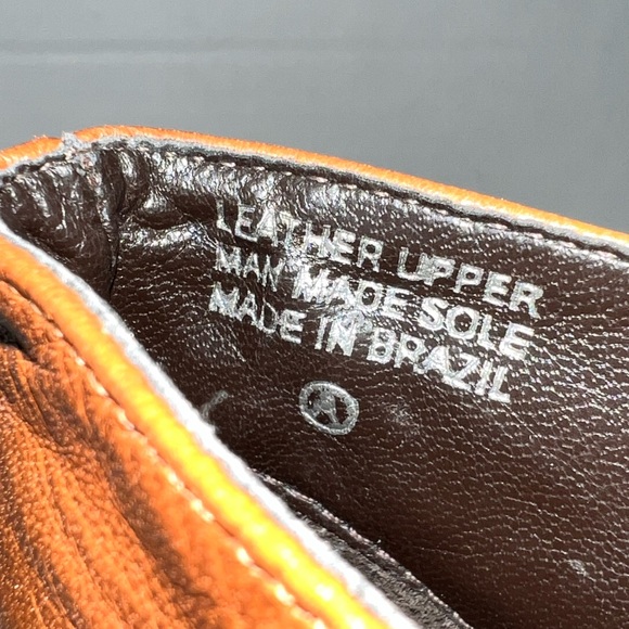 Etienne Aigner Cognac Suede & Leather Ankle Booties - Picture 10 of 10